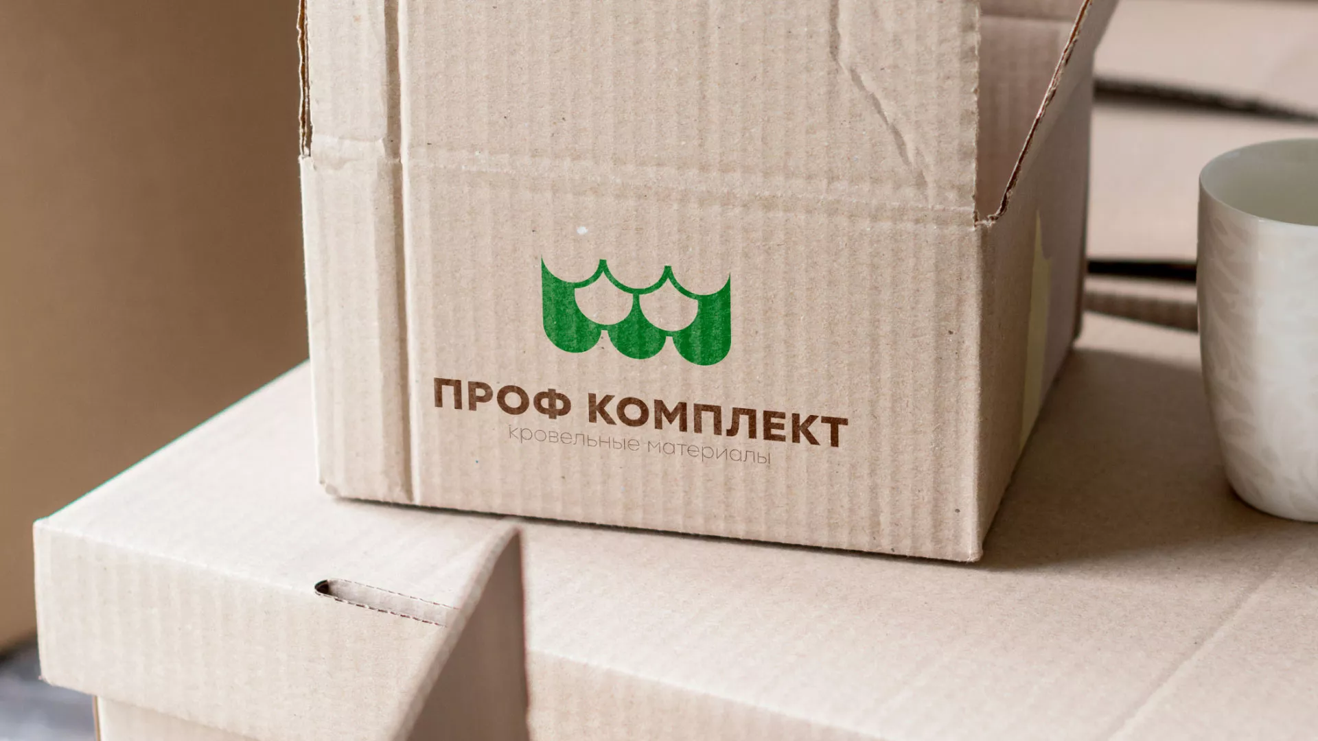 Создание логотипа компании «Проф Комплект» в Челябинске