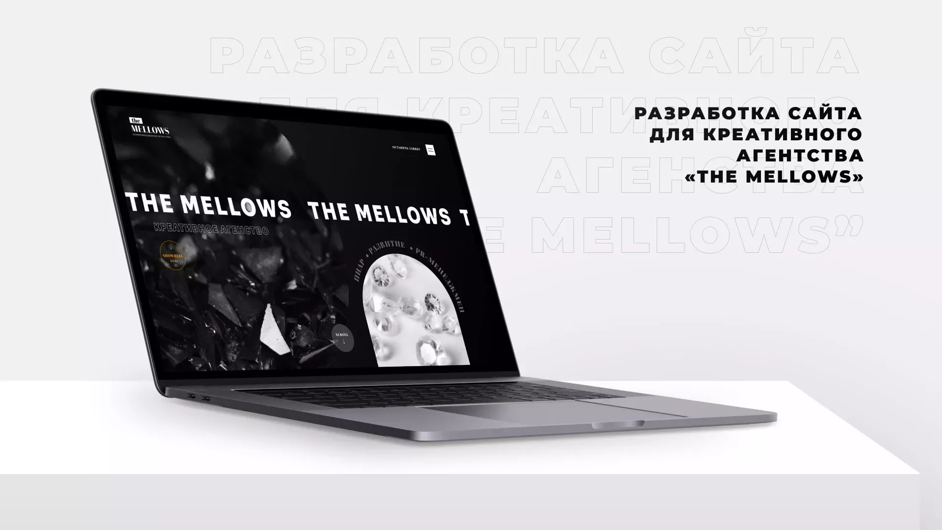 Разработка сайта креативного агентства «The Mellows» в Челябинске